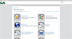 Desktop Screenshot of manuali.servizicia.it