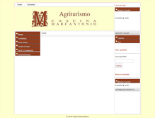 Tablet Screenshot of cascinamarcantonio.servizicia.it